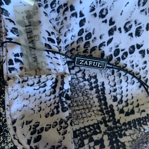 ZAFUL Snakeskin One Piece Bikini Bottom - Picture 3 of 3